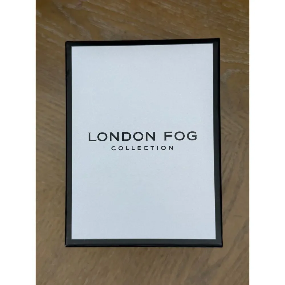 London Fog Chancery 22 mm Rectangle Strap Watch | NWT